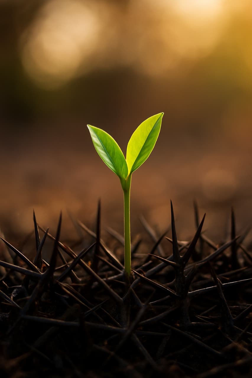 A boy filled with joy